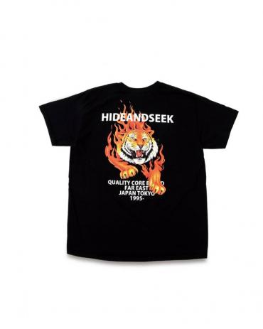 Tiger S/S Tee *バック/ブラック*