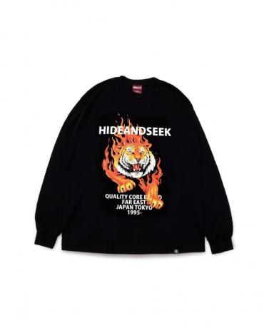 Tiger L/S Tee *フロント/ブラック*