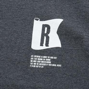 FLAG POCKET TEE *チャコール*