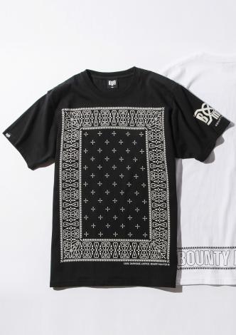 BxH X BANDANNA TEE *ブラック*