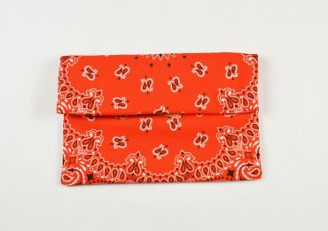 BANDANNA CLUTCH BAG *オレンジ*