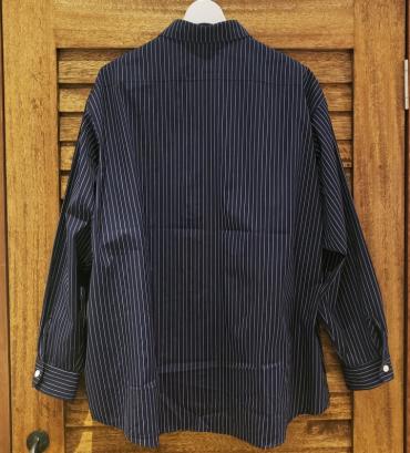 STRIPE BIG SHIRTS *ネイビー*