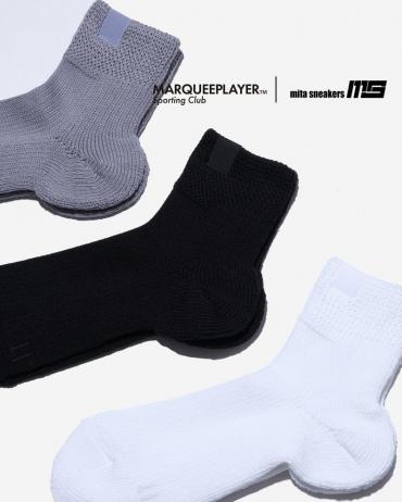 HYBRID RIB SOCKS SS“MadeinJAPAN”“mitasneakers” WH