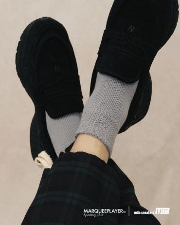 HYBRID RIB SOCKS SS“MadeinJAPAN”“mitasneakers” GR