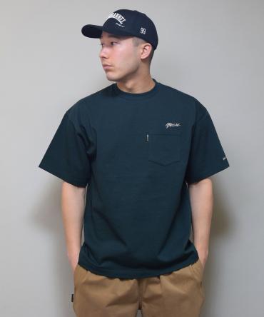 WIDE POCKET T / GREEN