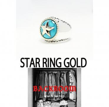 STAR RING GOLD/WHIZ HOME MADE