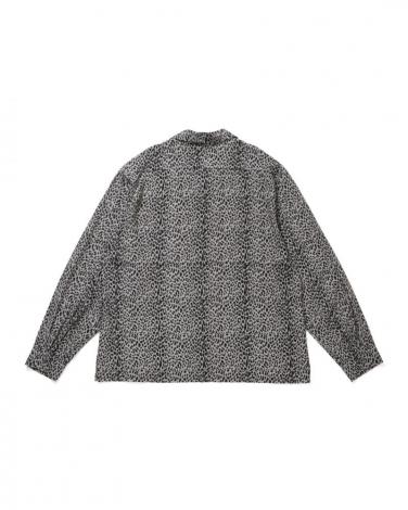 Leopard L/S Shirt / LEOPARD GRAY