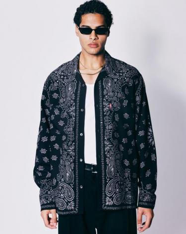 Bandana L/S Shirt(26ss) / BLACK