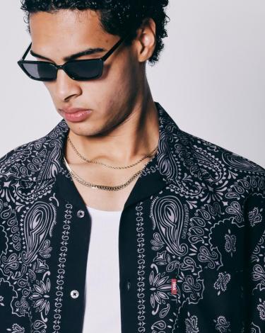 Bandana L/S Shirt(26ss) / BLACK