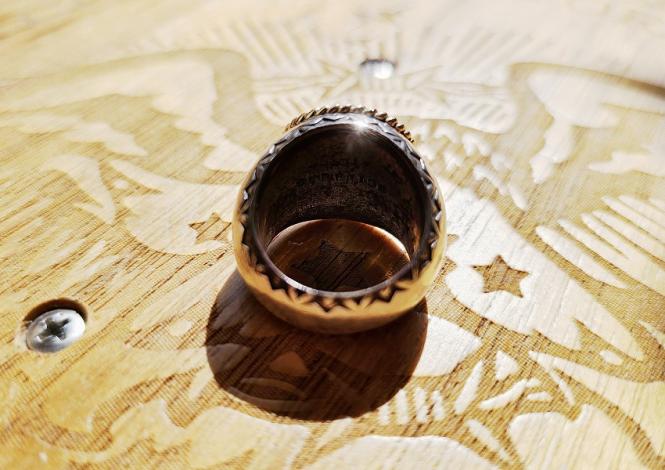 STAR RING GOLD/WHIZ HOME MADE