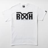 BxH GRADATION LOGO TEE * ホワイト×ブラック*