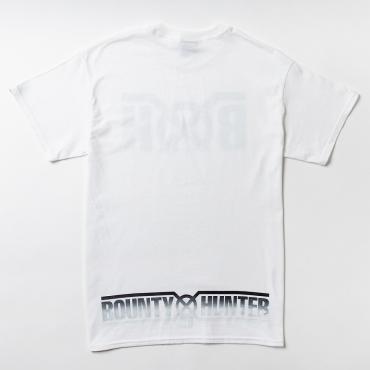 BxH GRADATION LOGO TEE * ホワイト×ブラック*