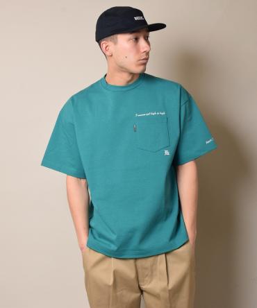 WIDE POCKET T / GREEN