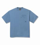 WIDE POCKET T / BLUE