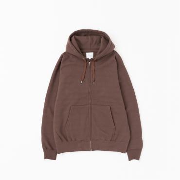 HEAVY ZIP PARKA *ブラウン*