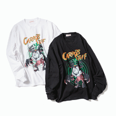 "Carrotstuff" L/S TEE *ブラック*