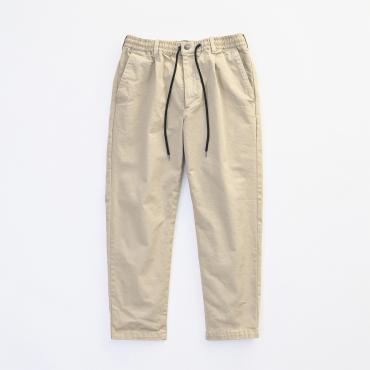 STRETCH ANKLE EASY PANTS *ベージュ*