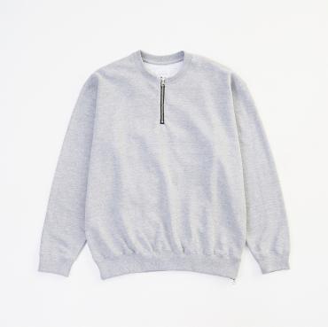 ZIP SWEAT *グレー*