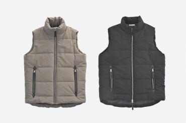 DOWN VEST *ブラック*