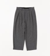 WIDE STRIPE PANTS *グレー*