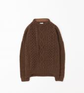 CABLE KNIT *ブラウン*