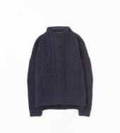 CABLE KNIT *ネイビー*