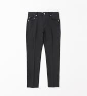 ZIP SKINNY PANTS *ブラック*