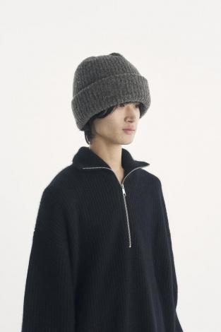 ×CA4LA / BIG KNIT CAP / GRAY