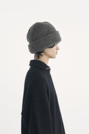 ×CA4LA / BIG KNIT CAP / GRAY
