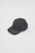 ×CA4LA / LEATHER LOGO CAP / GRAY
