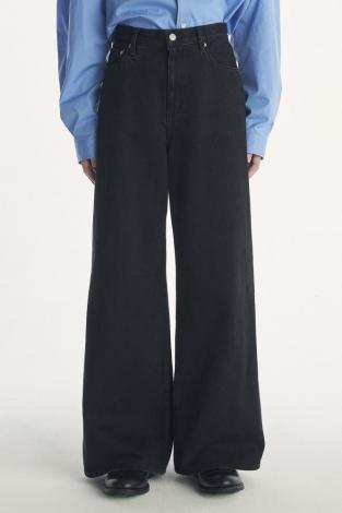 ×HAGUN / BUGGY DENIM PANT/ BLACK