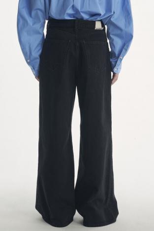 ×HAGUN / BUGGY DENIM PANT/ BLACK