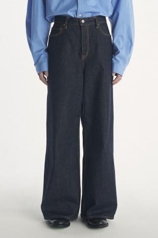 ×HAGUN / BUGGY DENIM PANTS / BLUE