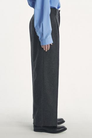 WOOL BUGGY SLACKS / C.GRAY
