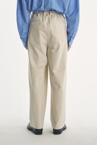 EASY CHINO SLACKS / OFF WHITE