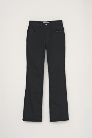 ×HAGUN / FLARE DENIM PANTS / BLACK