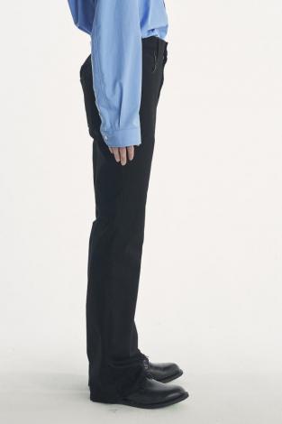 ×HAGUN / FLARE DENIM PANTS / BLACK