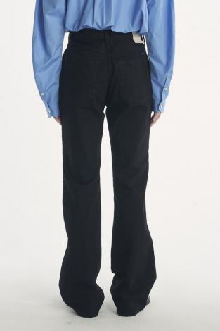 ×HAGUN / FLARE DENIM PANTS / BLACK