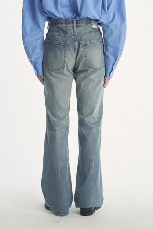 ×HAGUN / FLARE DENIM PANTS / BLUE
