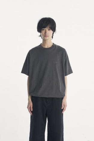 DROW CORD TEE / CHARCOAL