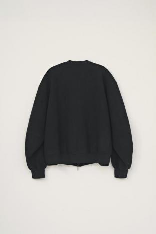 TECH ZIP SWEAT / BLACK