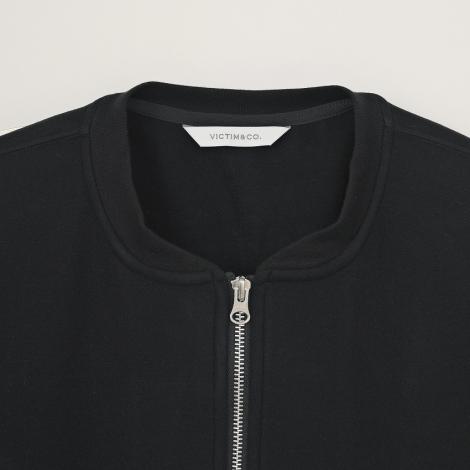 TECH ZIP SWEAT / BLACK
