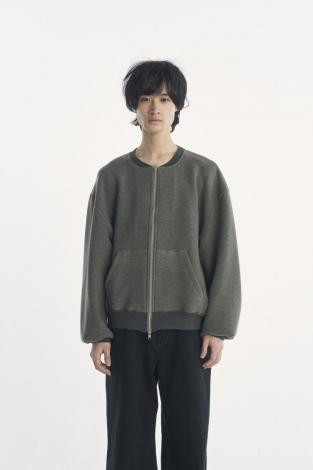 TECH ZIP SWEAT / GRAY