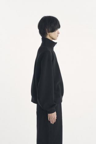 TECH HALF ZIP SWEAT / BLACK