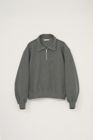 TECH HALF ZIP SWEAT / GRAY