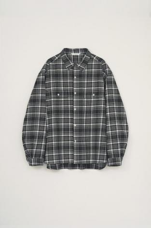 BIG CHECK SHIRTS / BLACK