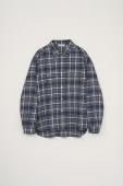 BIG CHECK SHIRTS / NAVY