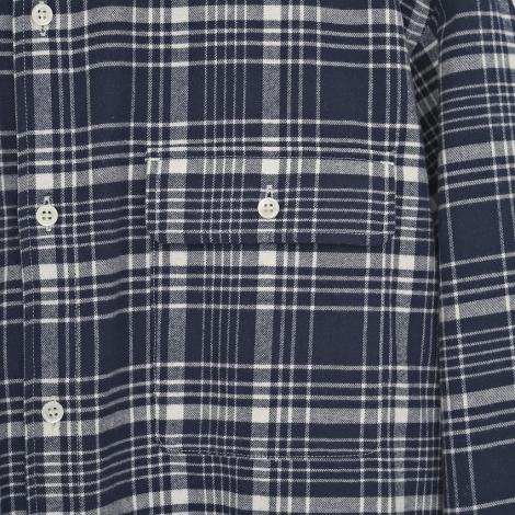 BIG CHECK SHIRTS / NAVY