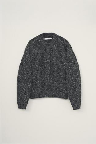 MIX KNIT / BLACK