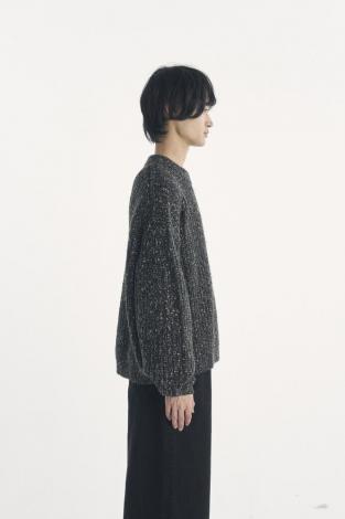 MIX KNIT / BLACK